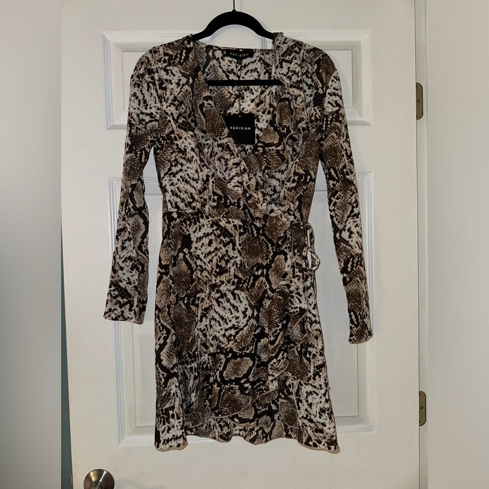 Snakeprint Dress
